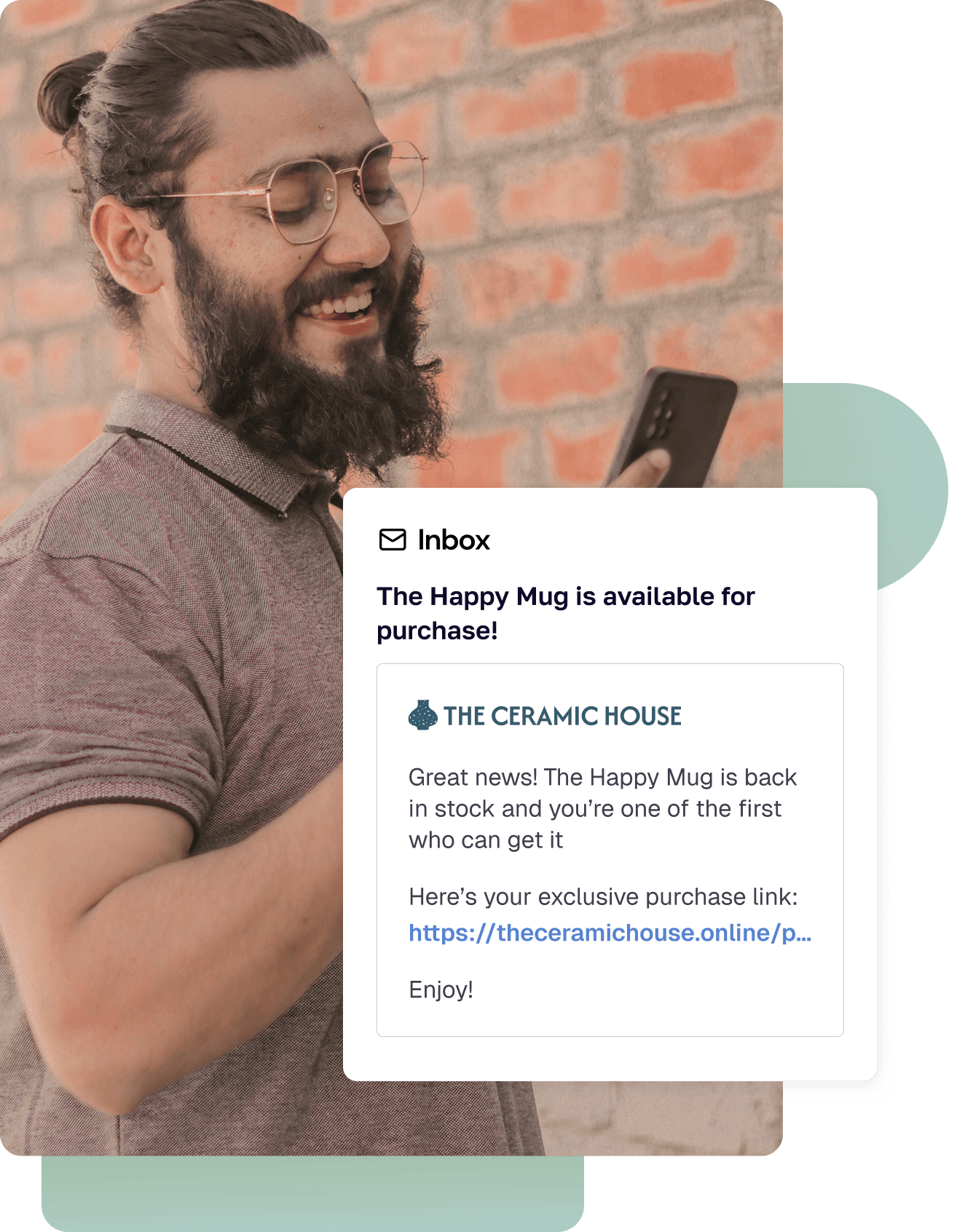 Mobile inbox preview